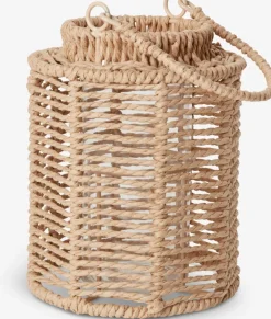 MANDRUPLanterne MANDRUP Ø15xH20cm naturel