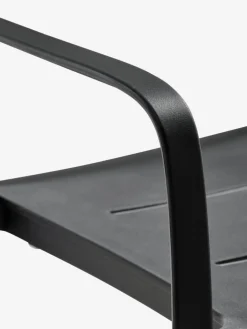 MARIELYST + INGSTRUPMARIELYST L150 table gris + 4 INGSTRUP chaises noir