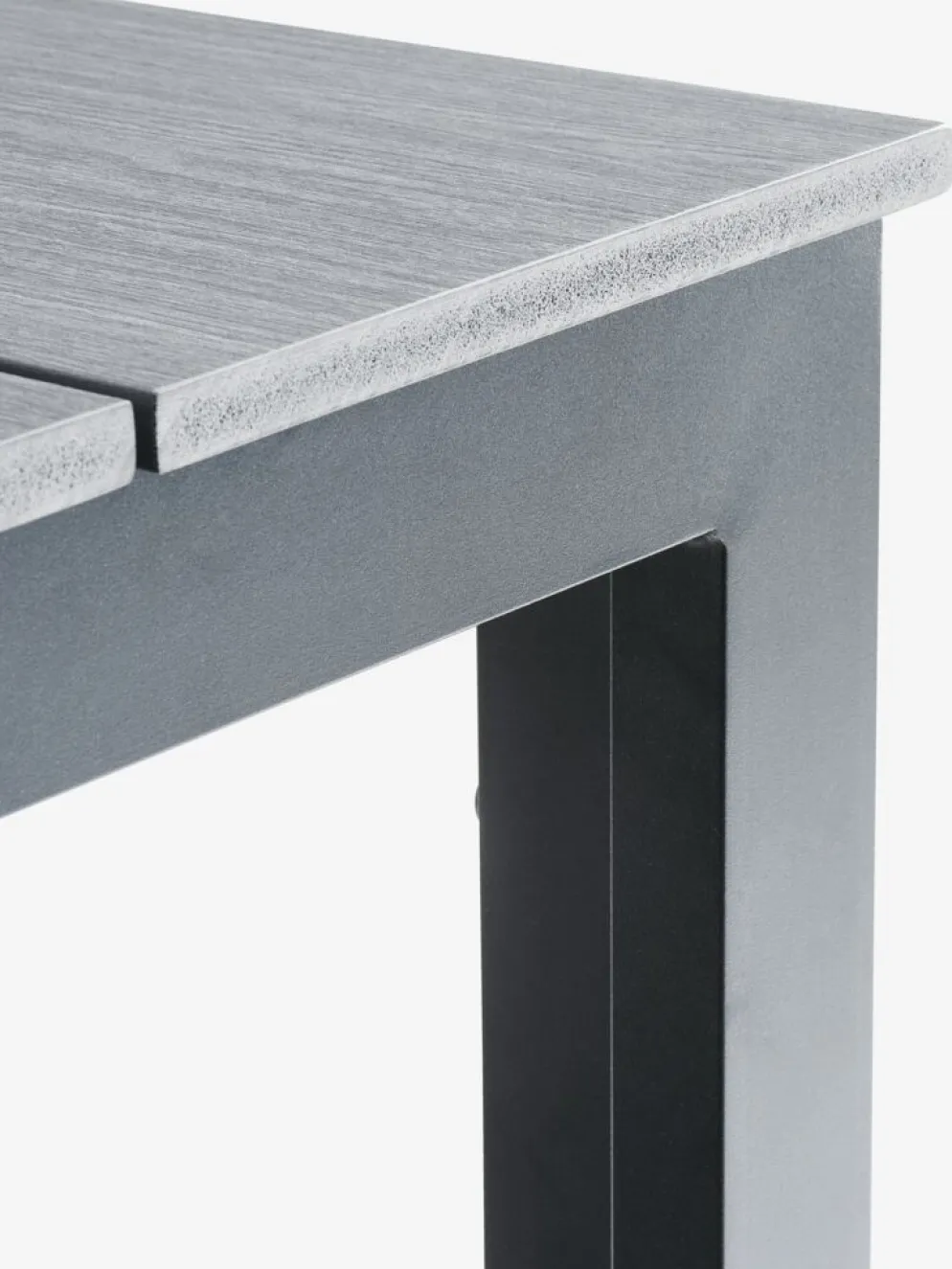 MARIELYSTTable de jardin MARIELYST l90xL205 gris