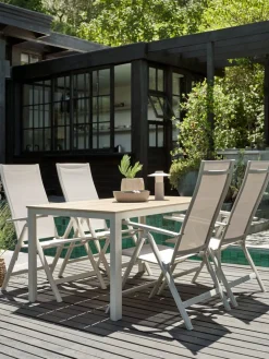 MARIELYSTTable de jardin MARIELYST l90xL150 beige