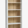 MARKSKELBibliothèque MARKSKEL 5 tablettes coloris blanc/chêne