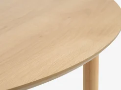 MARSTRANDTable MARSTRAND Ø110/110x200 coloris chêne naturel