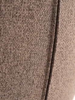 MELBYChaise MELBY tissu brun clair/noir