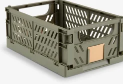 MILASPanier MILAS l16xL25xH10 pliable vert olive