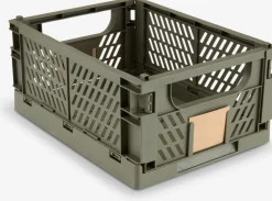 MILASPanier MILAS l25xL34xH15 pliable vert olive