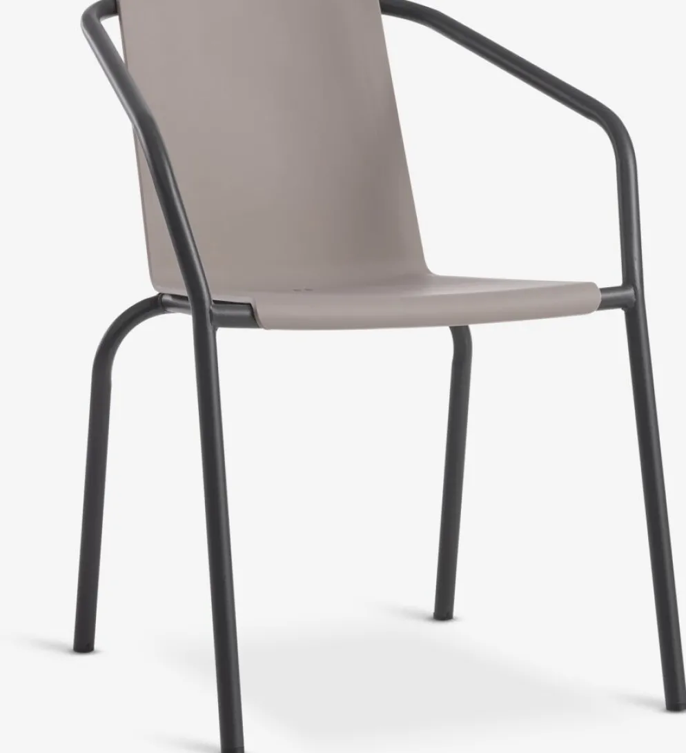 MODUMChaise empilable MODUM sable foncé