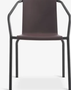 MODUMChaise empilable MODUM aubergine