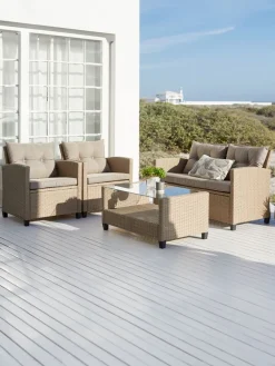 MORAEnsemble lounge MORA 4 personnes naturel