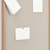 MOSEBYTableau d'affichage MOSEBY 50x70 5 pins beige/chêne naturel