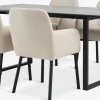 MOSELUND + SOTTRUPMOSELUND L180 table céramique + 4 SOTTRUP chaises beige/noir