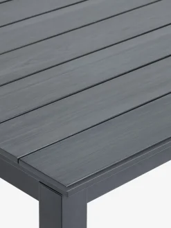 MOSS + STRANDBYMOSS L214/315 table + 4 STRANDBY chaises gris