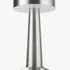 MUSVITLampe de table rechargeable MUSVIT Ø11xH21cm chrome