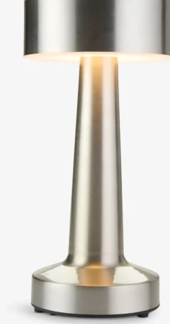 MUSVITLampe de table rechargeable MUSVIT Ø11xH21cm chrome