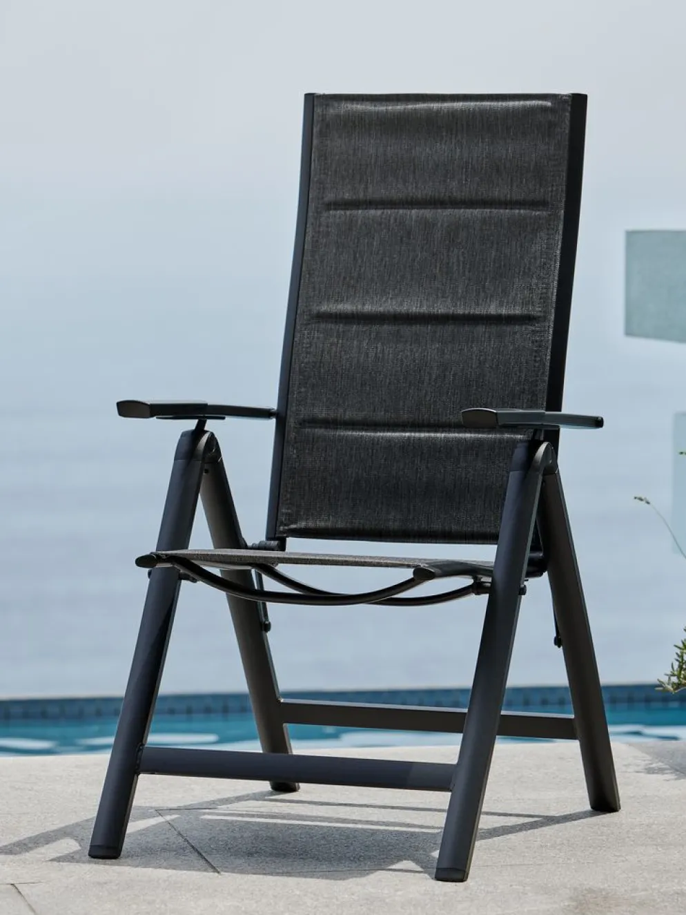 MYSENChaise inclinable MYSEN gris