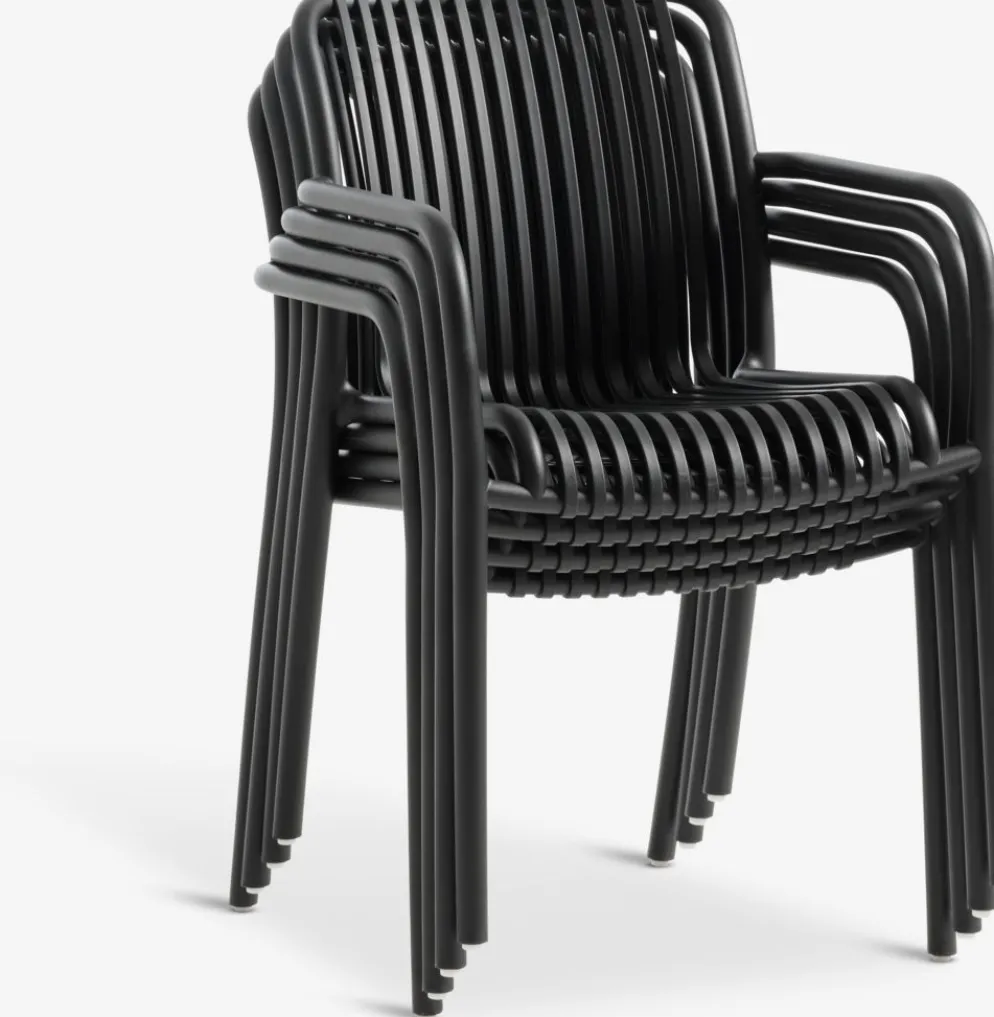 NABBENChaise empilable NABBEN noir