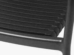 NABEChaise empilable NABE noir