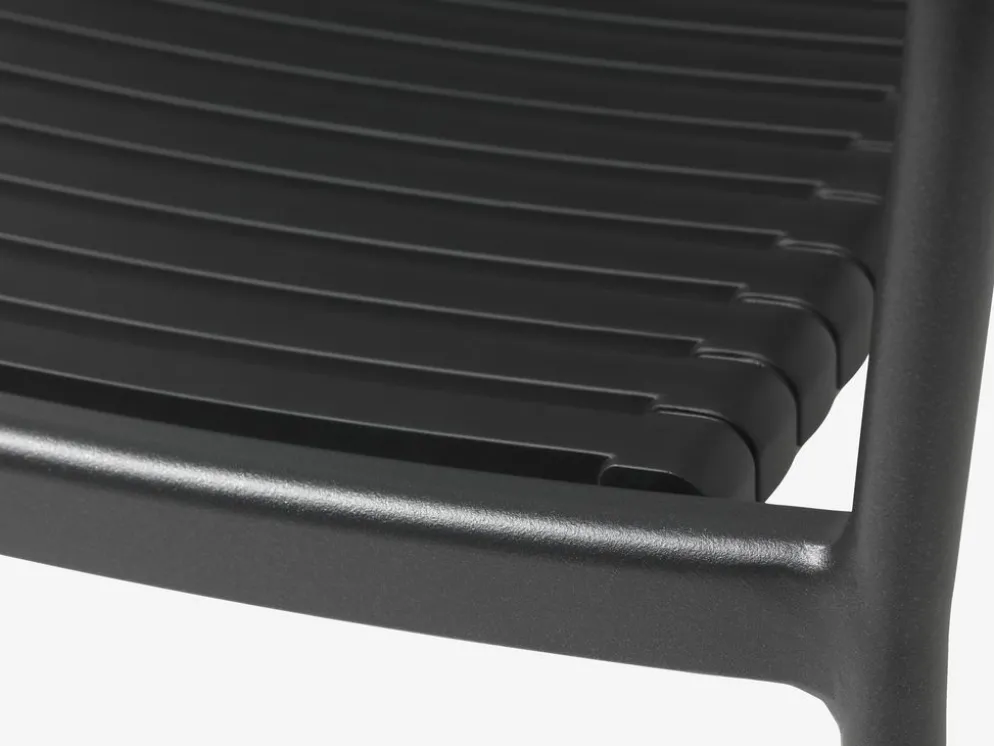 NABEChaise empilable NABE noir