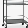 NARUPDesserte NARUP 2 tablettes noir