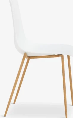 NEDERBYChaise NEDERBY blanc/coloris chêne naturel