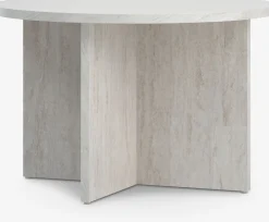 NIELSHAVETable basse NIELSHAVE Ø70 coloris travertin