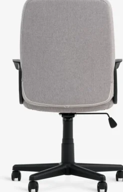 NIMTOFTEFauteuil de bureau NIMTOFTE tissu gris/noir