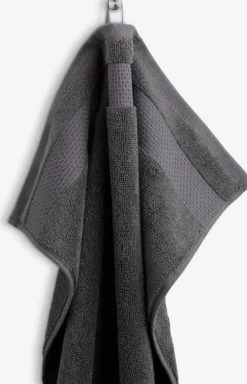 NORAGoldServiette de toilette NORA 50x100 gris anthracite