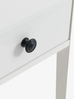 NORDBYTable de nuit NORDBY 1 tiroir 1 tablette blanc