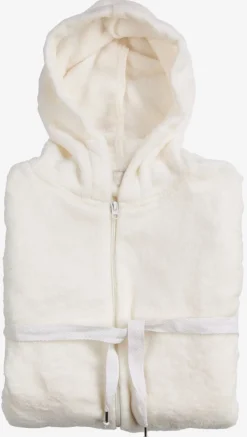 NYBROPlusPeignoir Micro NYBRO taille unique blanc cassé