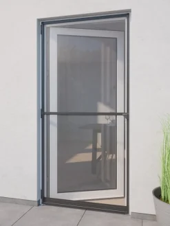 NYORDMoustiquaire NYORD 100x210 porte gris