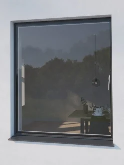 NYORDMoustiquaire NYORD 150x130 fenêtre noir