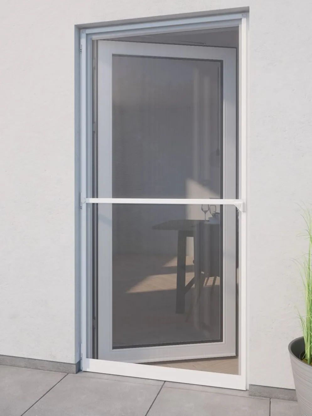 NYORDMoustiquaire NYORD 100x210 porte blanc