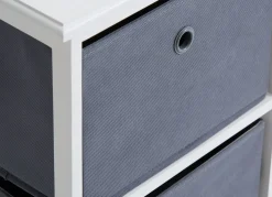 ODBYCommode 3 boîtes ODBY blanc/gris