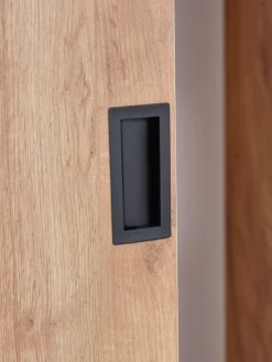 ODDERArmoire ODDER 120x201 a/miroir coloris chêne naturel