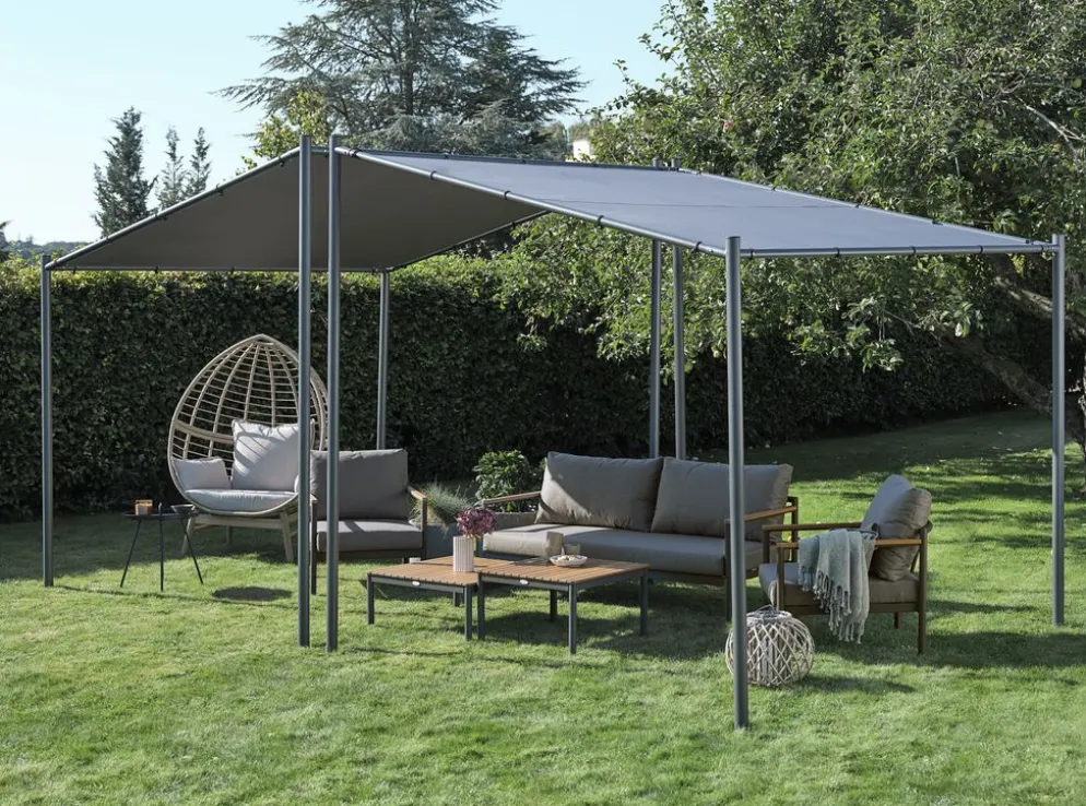 ODDERMOSETonnelle ODDERMOSE l2,5xL2,5xH2,5m gris