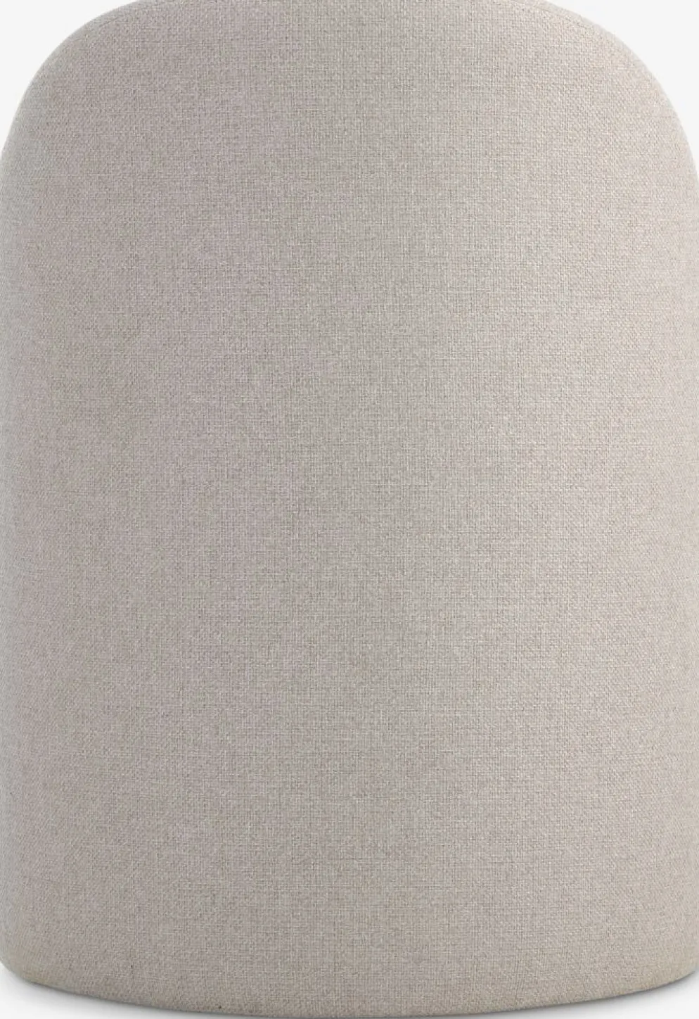 ODDUMFauteuil lounge ODDUM a/rangement tissu beige