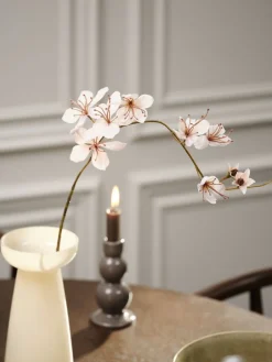 OLAFleur artificielle OLA H80cm blanche à suspendre
