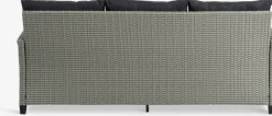 ONDRUPCanapé lounge avec méridiennee ONDRUP 3 personnes gris