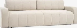 ORMSLEVCanapé convertible ORMSLEV 3 personnes tissu beige
