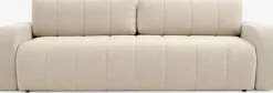 ORMSLEVCanapé convertible ORMSLEV 3 personnes tissu beige