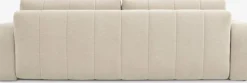 ORMSLEVCanapé convertible ORMSLEV 3 personnes tissu beige