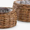 ORREPanier pour plantes ORRE Ø41/30 kubu brun 2pcs/lot