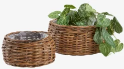 ORREPanier pour plantes ORRE Ø41/30 kubu brun 2pcs/lot