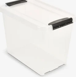 PROBOXBoîte de rangement PROBOX 65L a/couvercle transparent