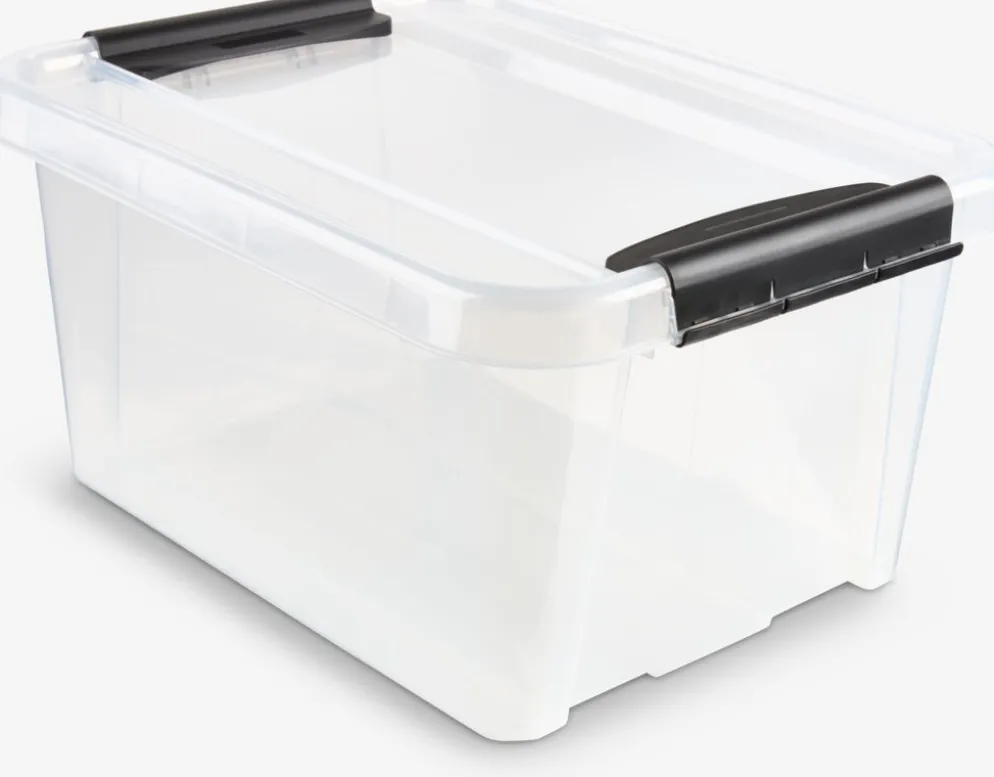 PROBOXBoîte de rangement PROBOX 32L a/couvercle transparent