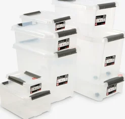 PROBOXBoîte de rangement PROBOX 32L a/couvercle transparent