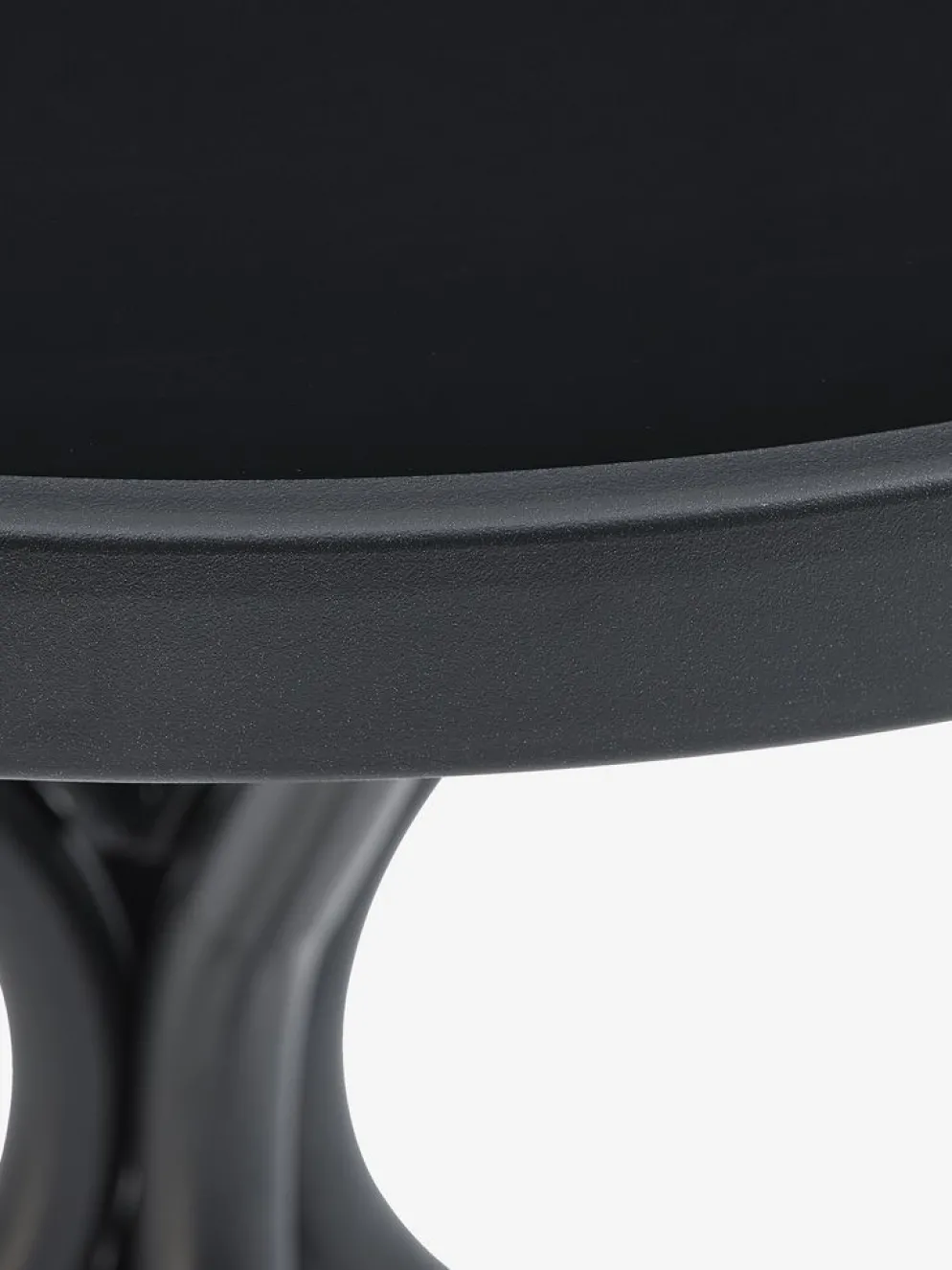 RADSTRUP + NABBENRADSTRUP Ø60 table + 2 NABBEN chaises noir