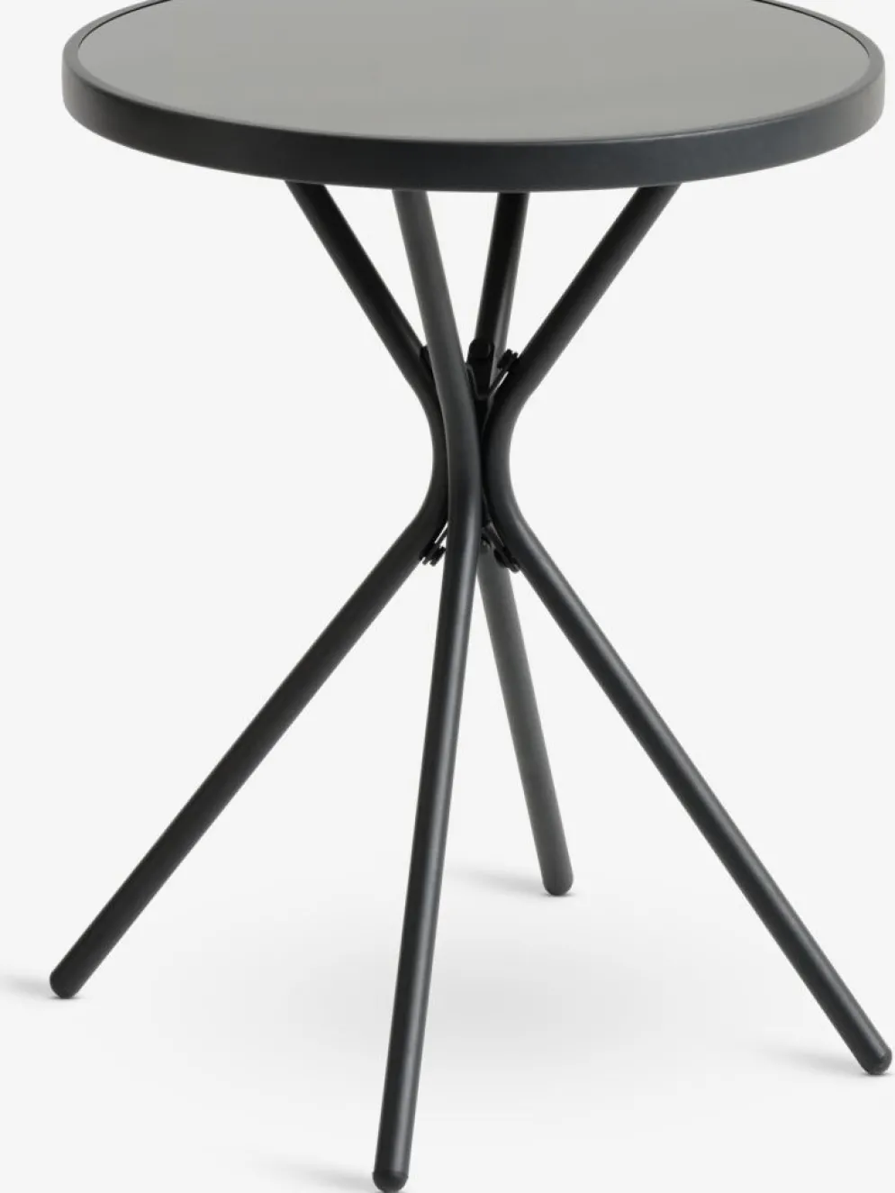 RADSTRUP + NABBENRADSTRUP Ø60 table + 2 NABBEN chaises noir