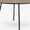 RANGSTRUPTable de jardin RANGSTRUP Ø130 naturel/noir