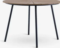 RANGSTRUPTable de jardin RANGSTRUP Ø110 naturel/noir