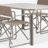 RAUMA + LIFJELLRAUMA L140 table + 4 LIFJELL chaises sable foncé